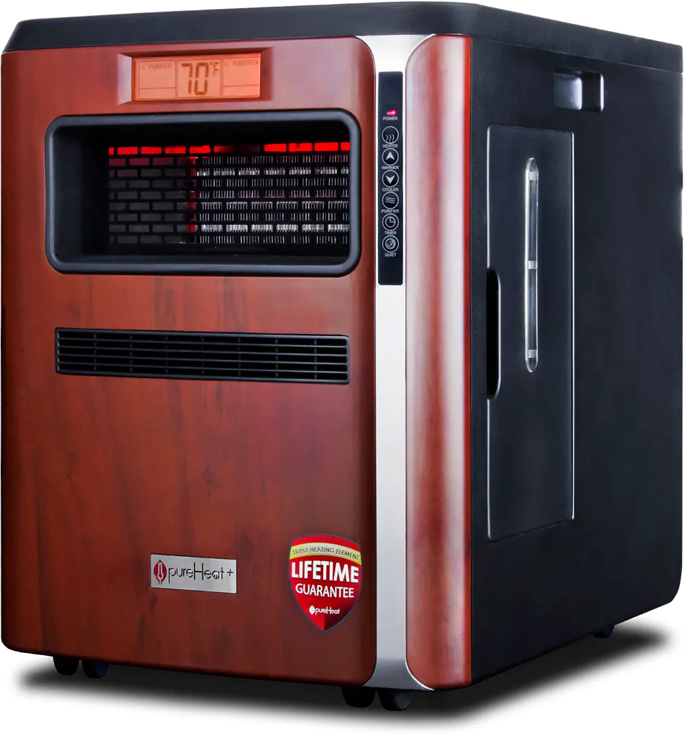 GreenTech pureHeat 3-in-1 Heater, Air Purifier and Humidifier-1