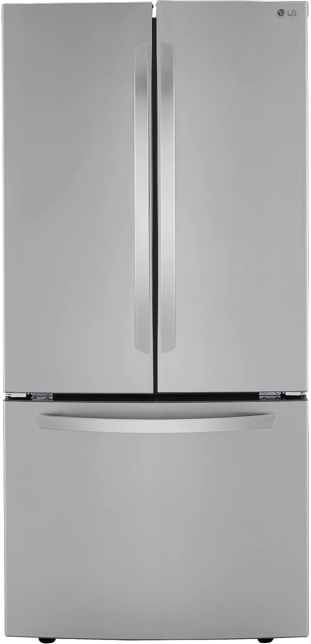 LRFCS2503S LG 25.2 cu ft French Door Refrigerator - 33 W Stainless Steel-1