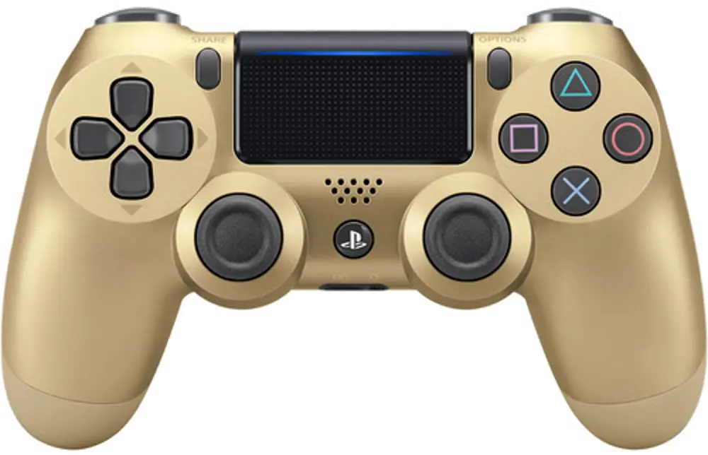 PS4/DUALSHOCK-4-GOLD PS4 Controller Wireless DualShock 4 - Gold-1