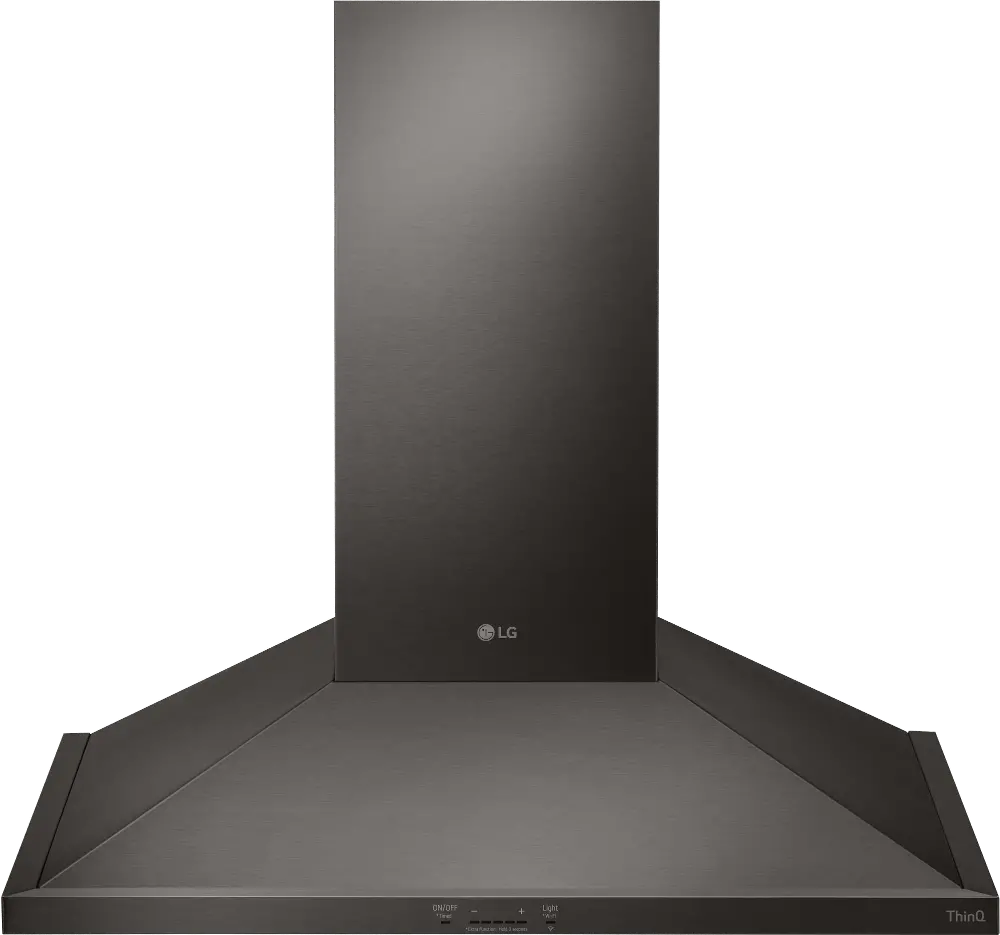 HCED3015D LG 30 Inch Chimney Hood - Black Stainless Steel-1