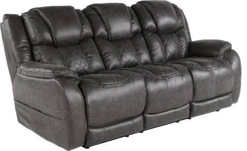 Walker espresso power online reclining sofa