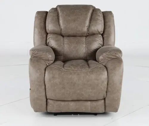 Ashley Gray Power Lift Recliner, RC Willey