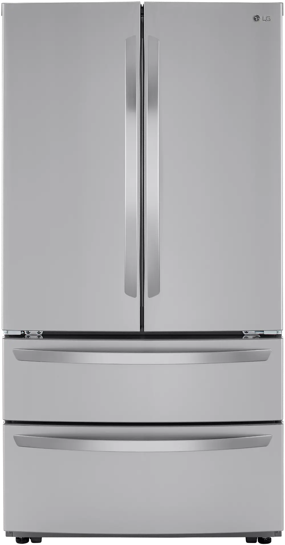 LMWC23626S LG 22.7 cu ft French Door Refrigerator - Counter Depth Stainless Steel-1