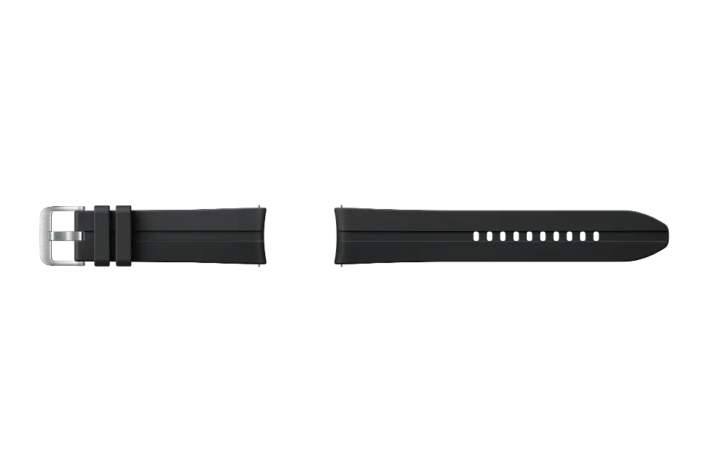 ET-SFR84LBEGUJ Samsung Black Ridge Sport Band (22mm) for Galaxy Watch3-1