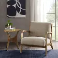 Novak Taupe Accent Chair