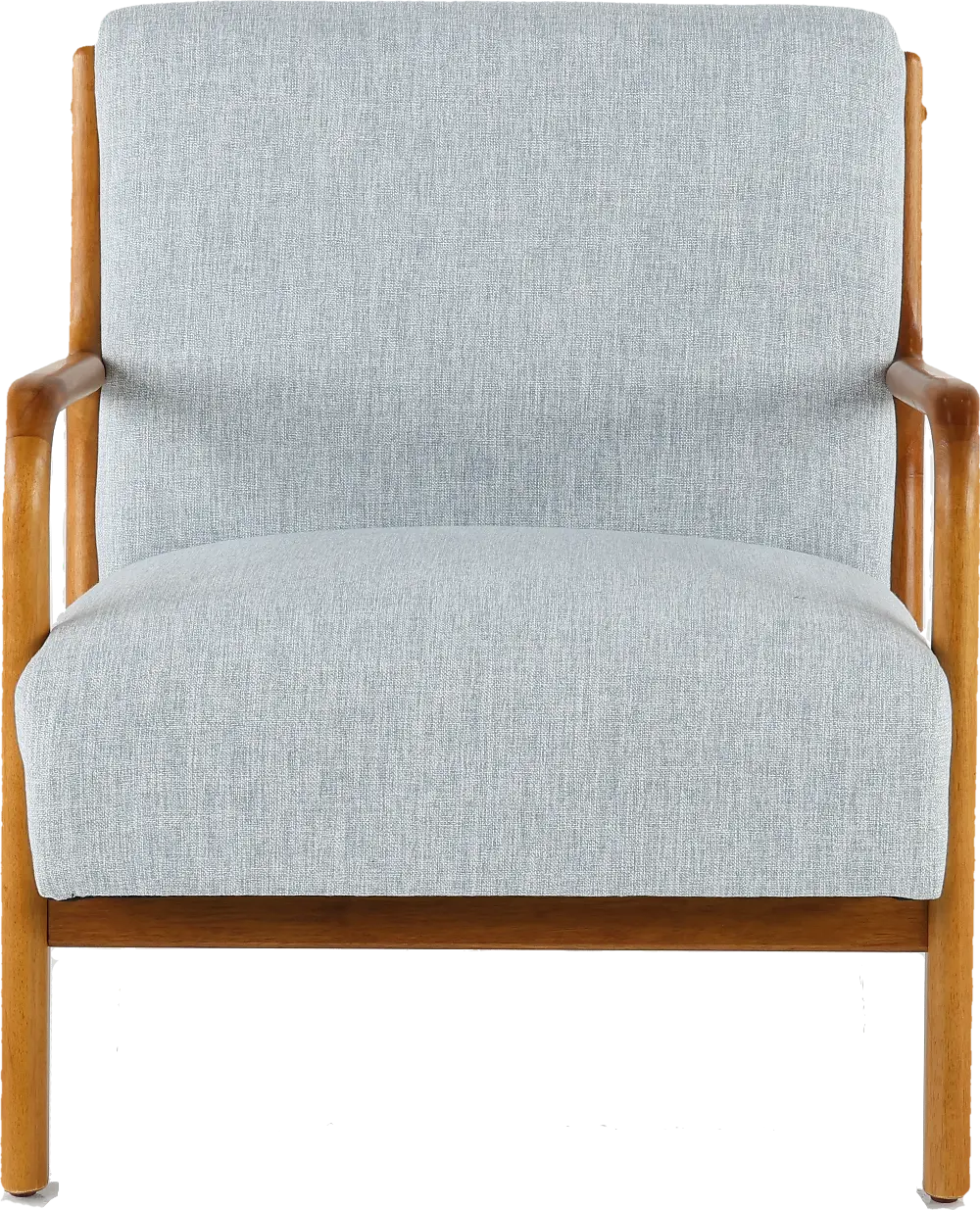 Novak Light Blue Accent Chair-1
