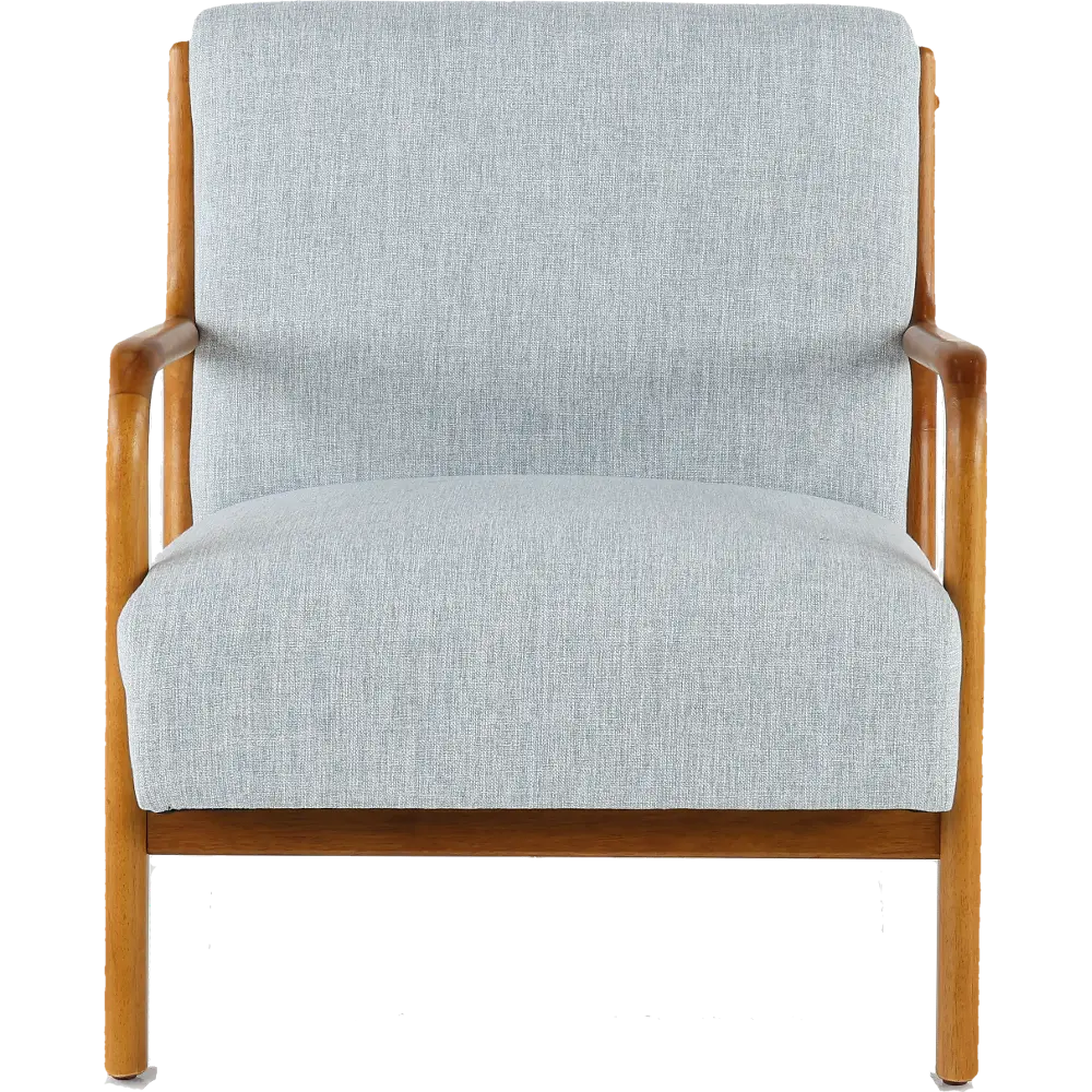 Novak Light Blue Accent Chair-1