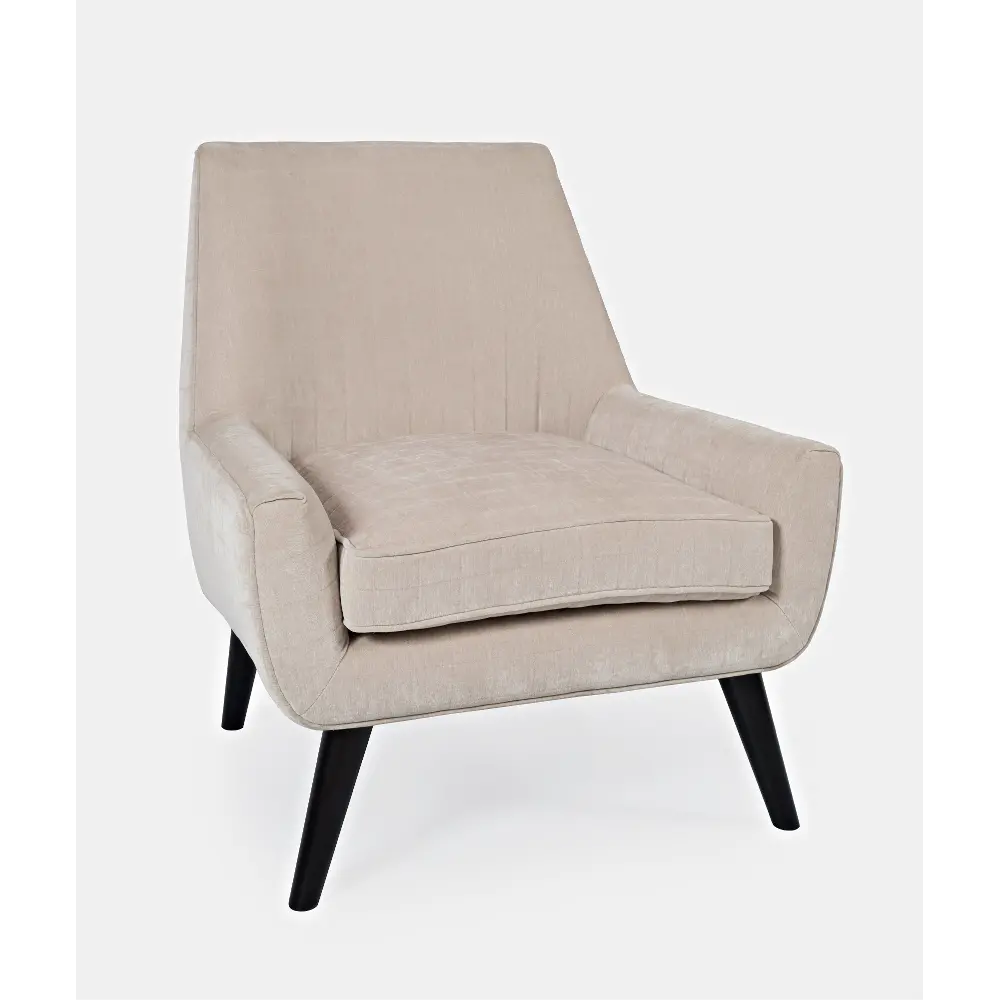 Lorenzo Mid Century Modern Blush Pink Accent Chair-1