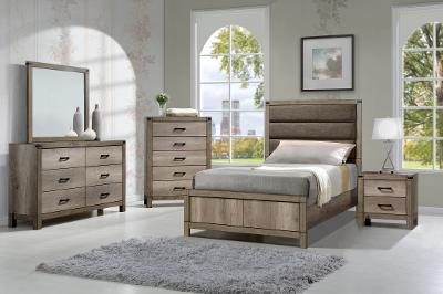 Matteo Antiqued White 4 Piece Twin, Rc Willey Twin Bed Set