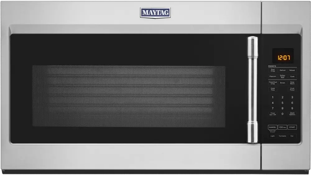 MMV5227JZ Maytag 1.9 cu ft Over the Range Microwave - Stainless Steel-1