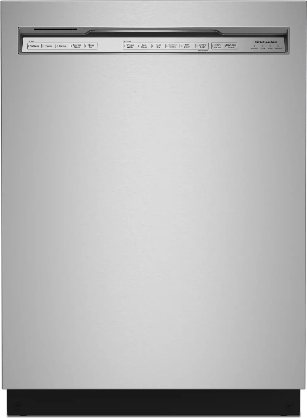 KDFE104KPS KitchenAid Front Control Dishwasher - Stainless Steel-1