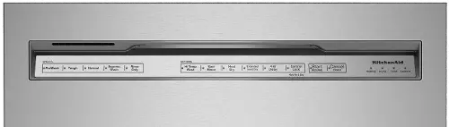 KitchenAid Front Control Dishwasher KDFE104KPS