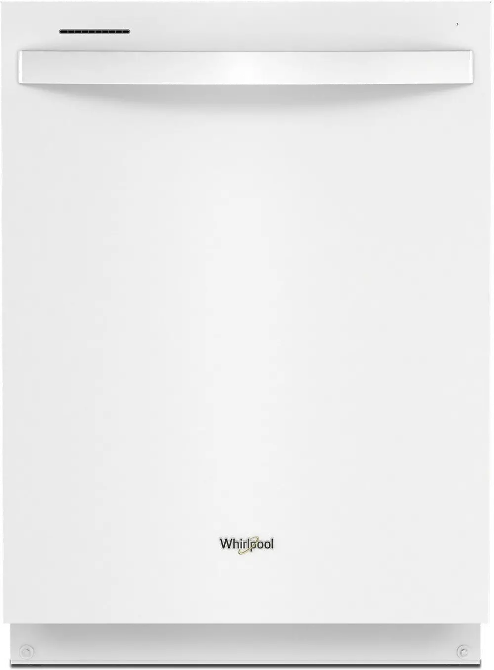 WDT750SAKW Whirlpool Top Control Dishwasher - White-1