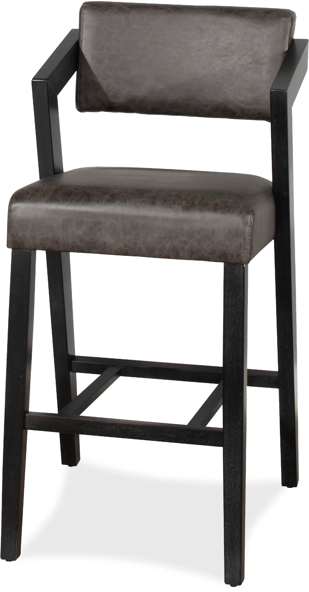 Snyder Black and Gray Bar Stool-1