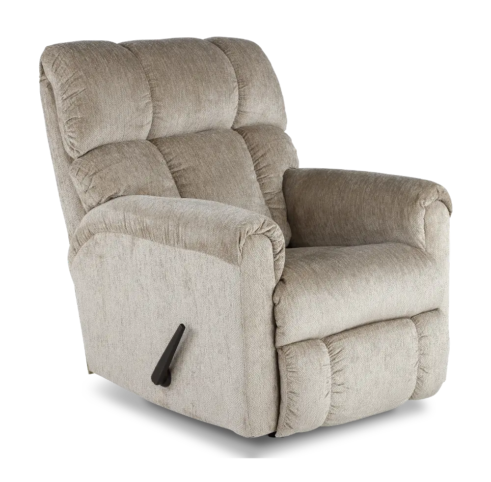 Commander Beige Rocker Recliner-1