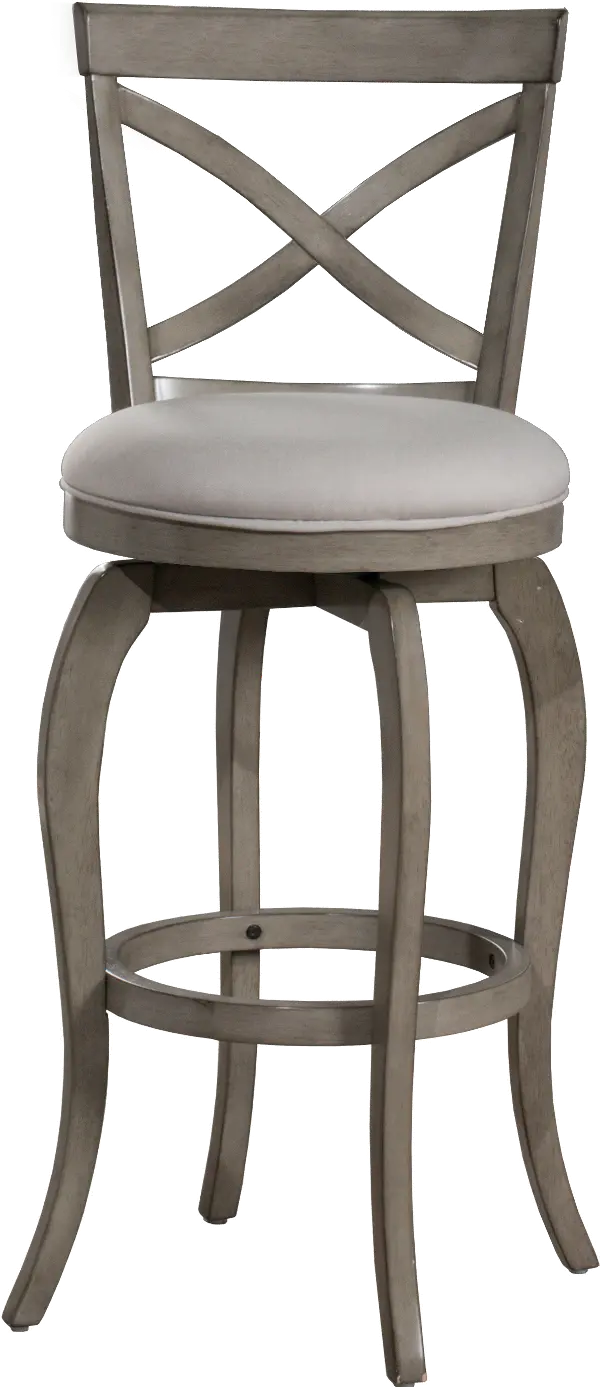 Farmhouse Aged Gray Swivel Counter, Best Swivel Counter Height Stools