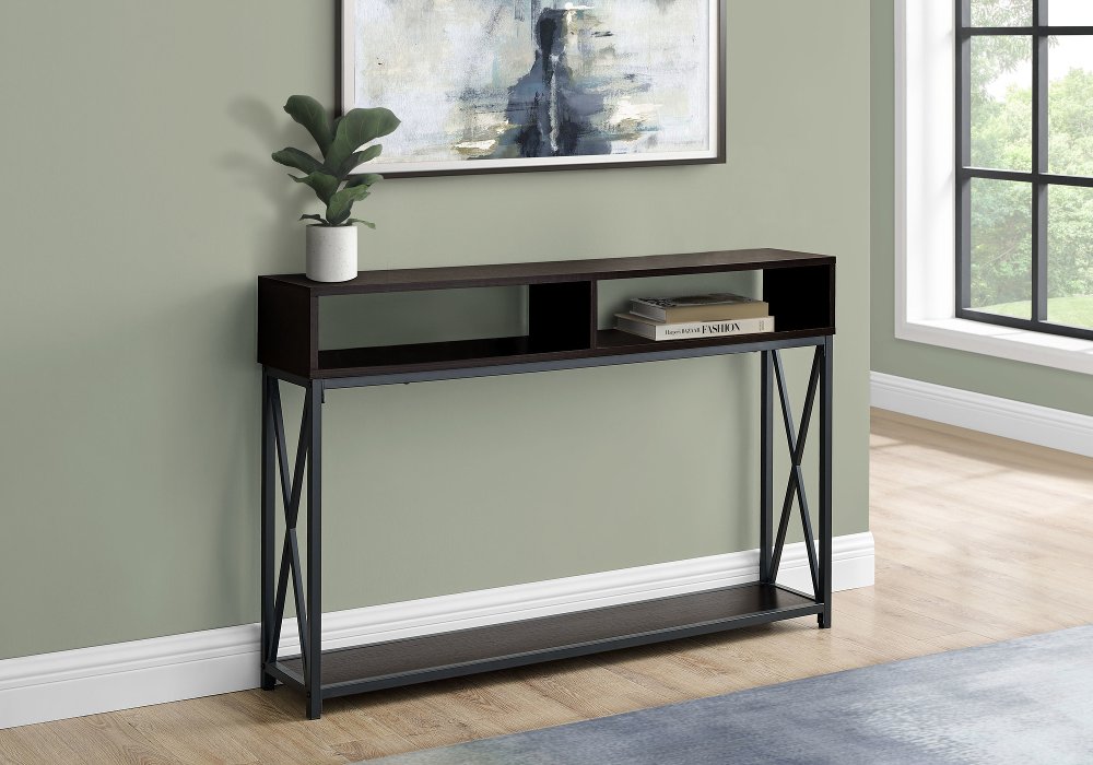 112056989 Espresso Sofa Table - Hawk sku 112056989