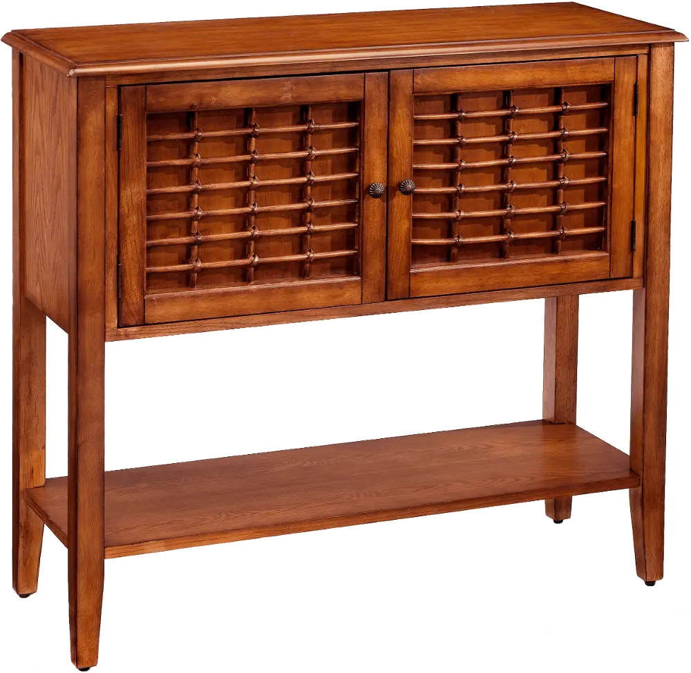 Contemporary Oak Brown Dining Room Sideboard - Bayberry-1