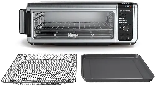 Ninja SP201 Digital Air Fry Pro Countertop 8-in-1 Oven with Extended  Height, XL Capacity, Flip Up & Away Capability for Storage Space, Basket,  Wire