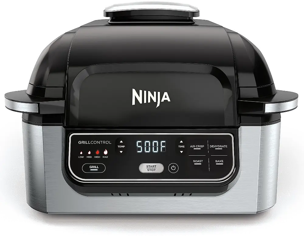 AG301 Ninja® Foodi 5-in-1 Indoor Grill with 4-Quart Air Fryer-1