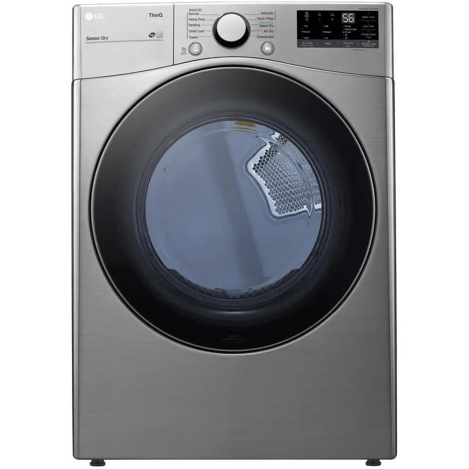 Lg Ultra Large Capacity Smart Front Load Electric Dryer With Built In Intelligence 74 Cu Ft 5988