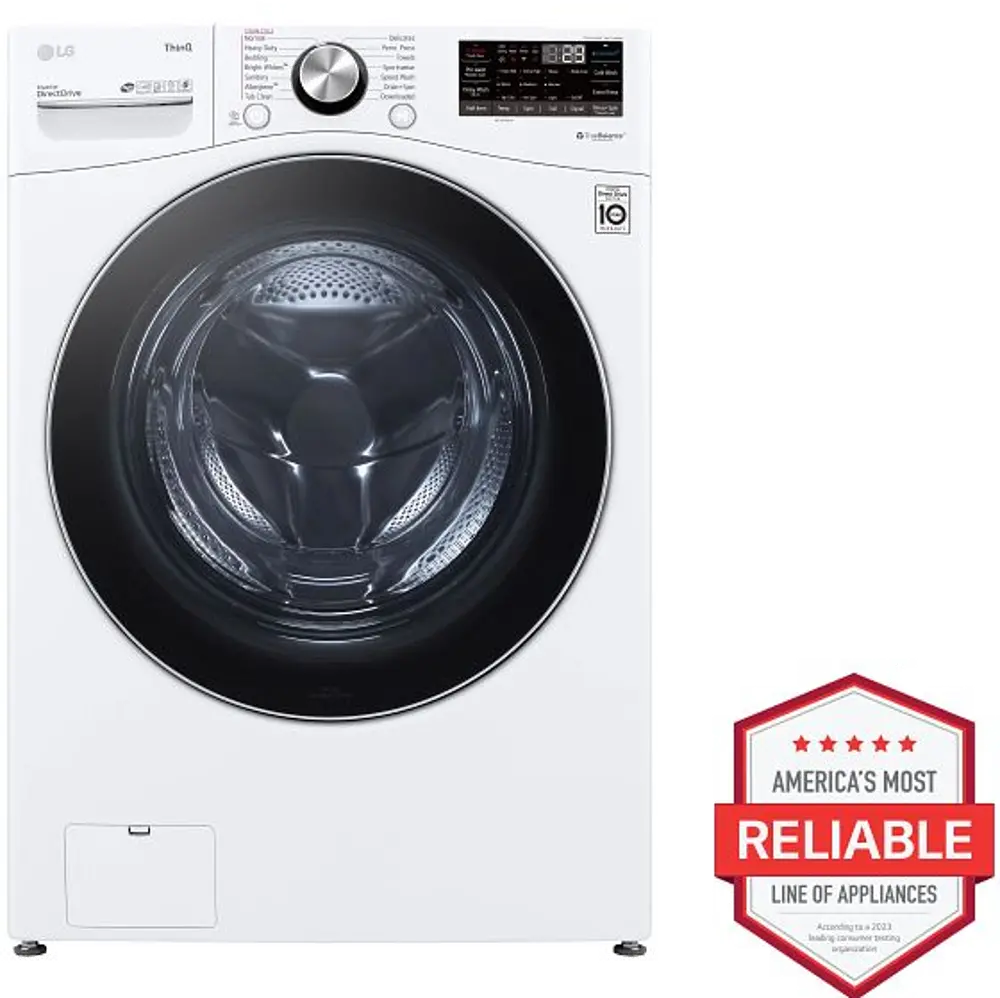 WM4200HWA LG Mega Capacity Smart Front Load Washer with TurboWash 360° - 5.0 cu. ft.-1