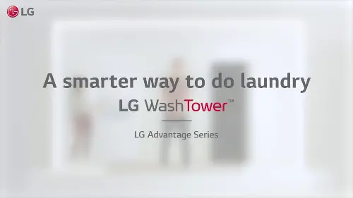 LG WashTower with Central Control Panel - WKEX200HBA