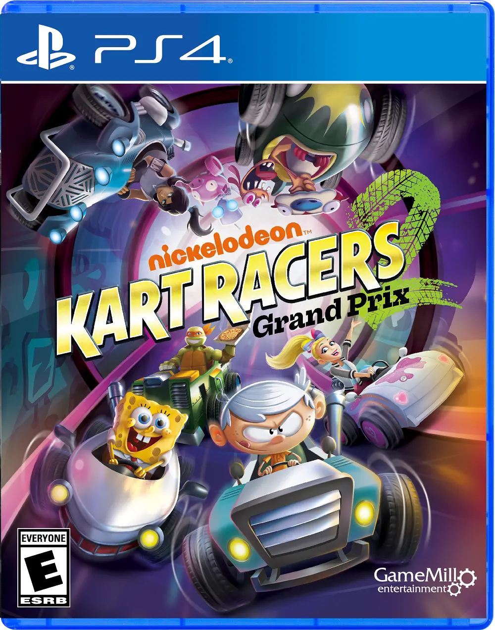 PS4 GME 00822 Nickelodeon Kart Racers 2: Grand Prix - PS4-1