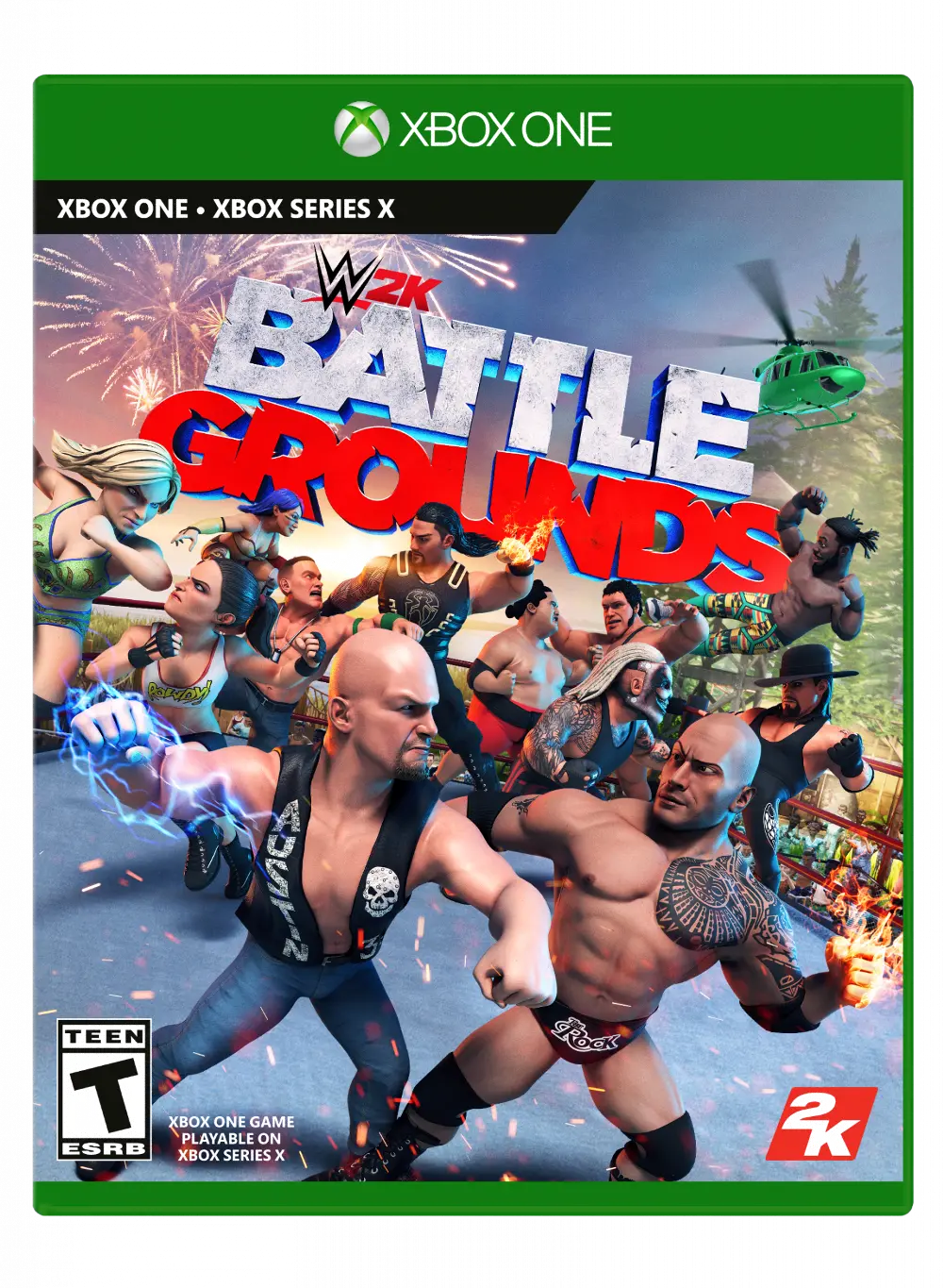 XB1/WWE.2K_BTLGRNDS WWE 2K Battlegrounds - Xbox One-1