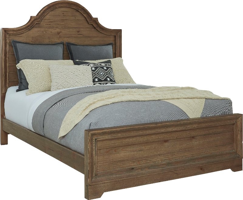 Wildfire Caramel Pine King Bed Rc Willey, Rc Willey King Size Bed