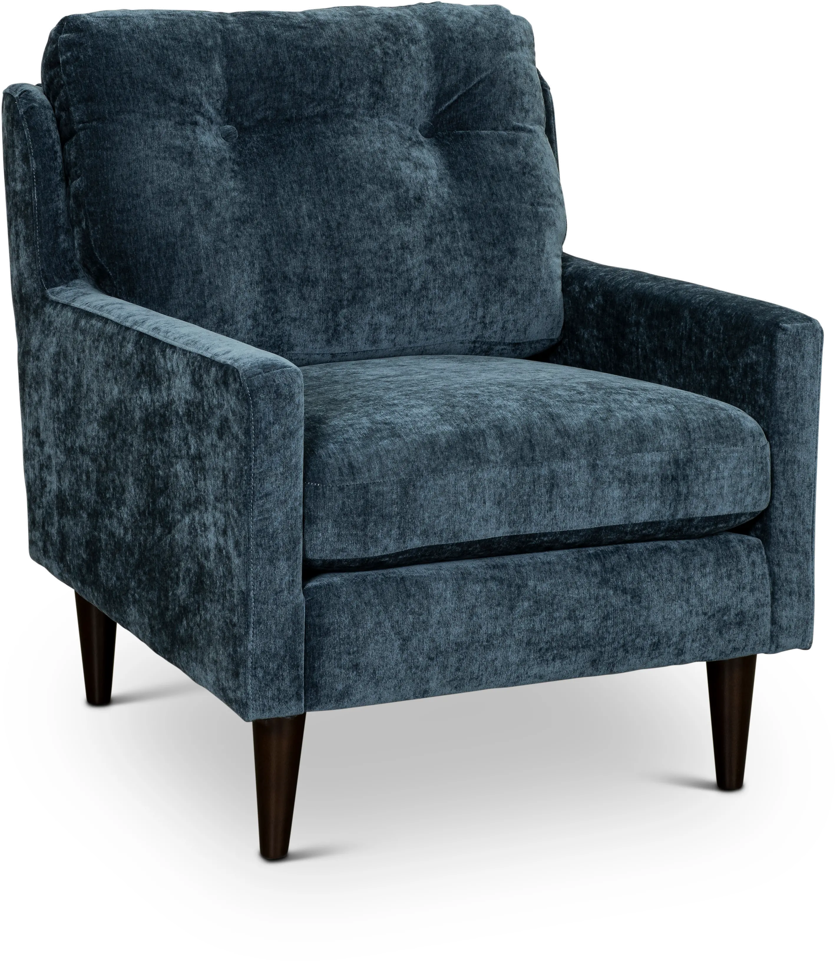 Trevin Indigo Blue Upholstered Accent Chair RC Willey