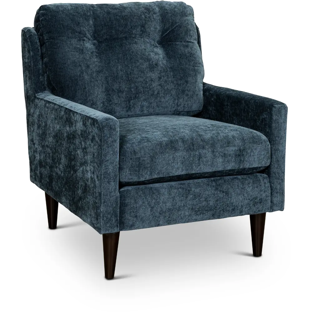 Trevin Indigo Blue Upholstered Accent Chair | RC Willey