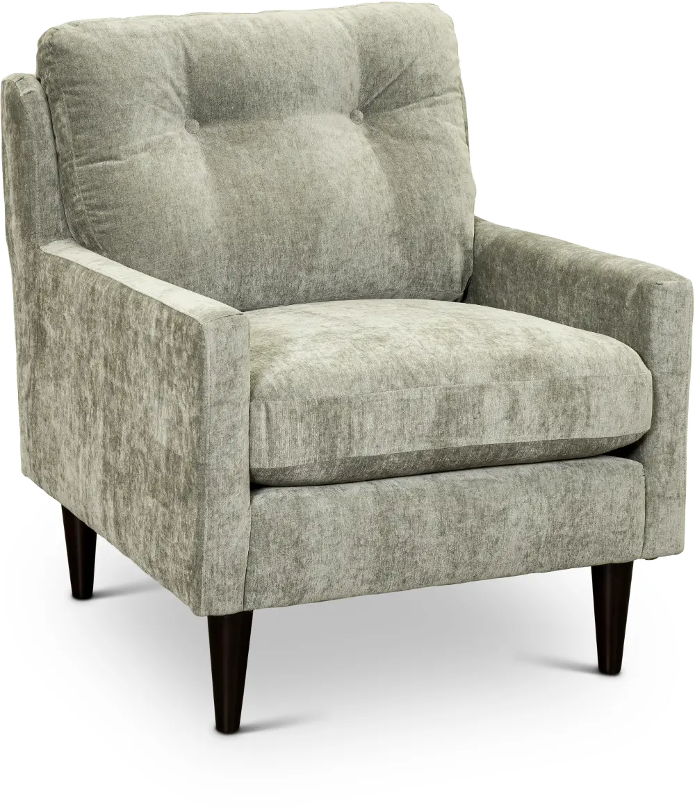 Trevin Cement Gray Upholstered Accent Chair-1