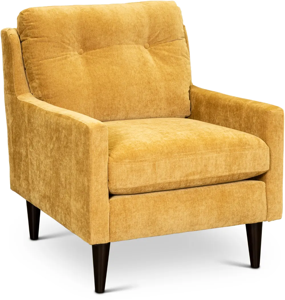 Trevin Butterscotch Gold Accent Chair-1