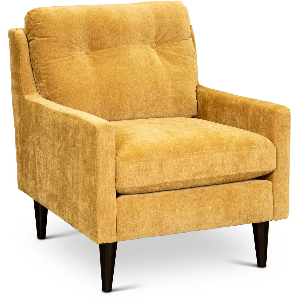 Trevin Butterscotch Gold Accent Chair-1