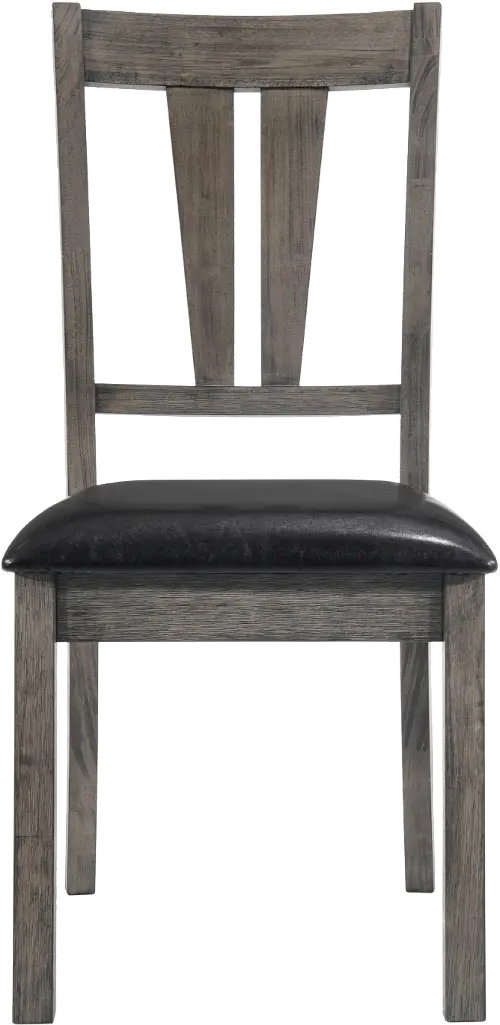 Nash Rustic Gray Upholstered Dining Room Chair RC Willey