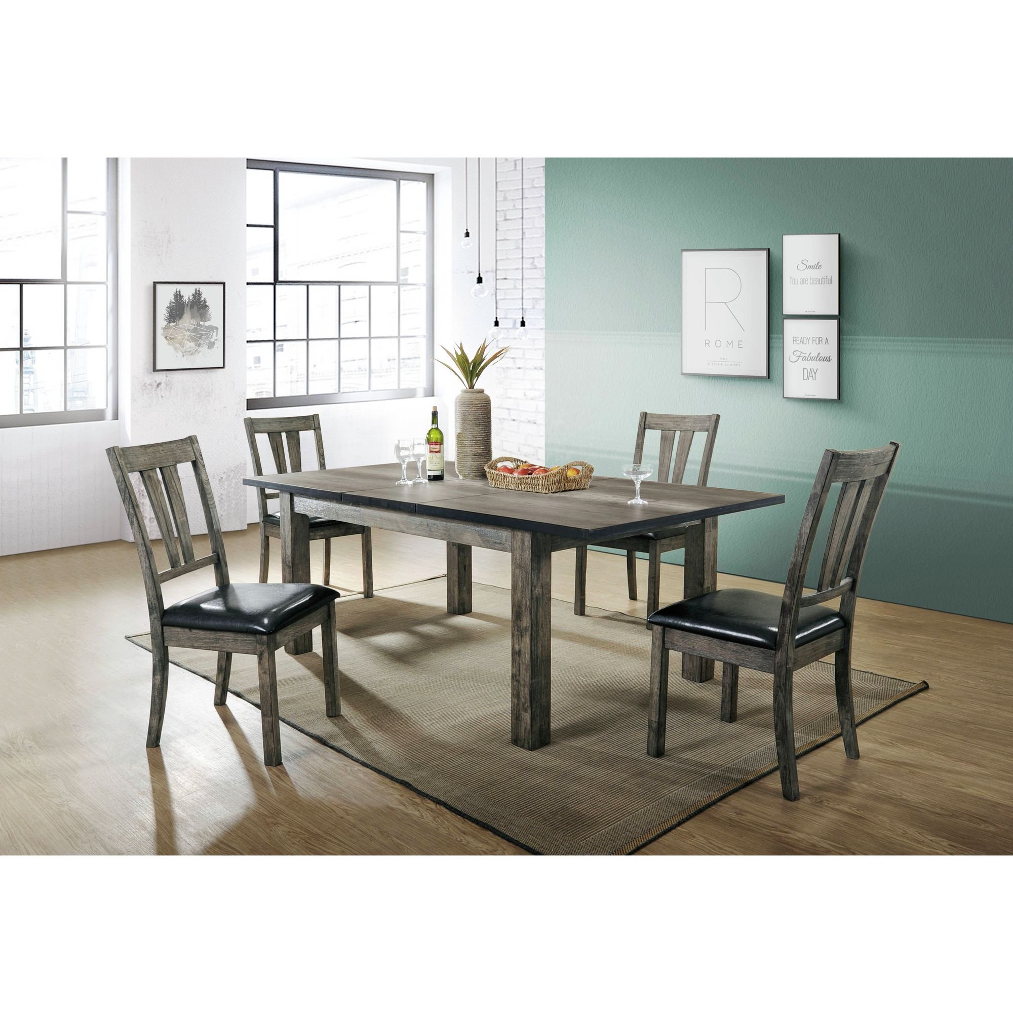 Buckskin Brown 5 Piece Corner Dining Room Set - Doe Valley from R.C. Willey | AccuWeather Shop Sunny Designs Buckskin Brown 5... 