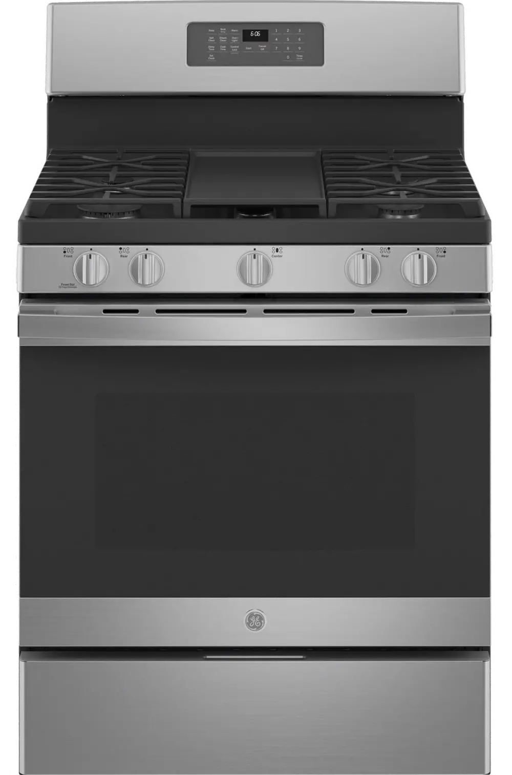 JGB660YPFS GE 5 cu ft Gas Range - Stainless Steel-3