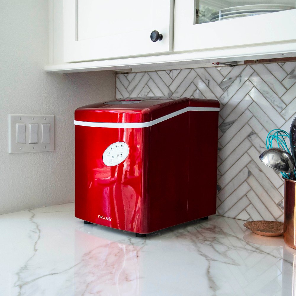 112080758 New Air 28 lb Portable Ice Maker - Red sku 112080758