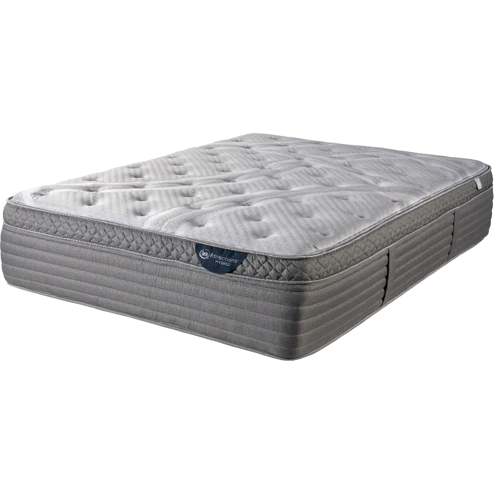 831223-3070 Serta Roslyn Hybrid Euro Top Plush Cal-King Mattress-1