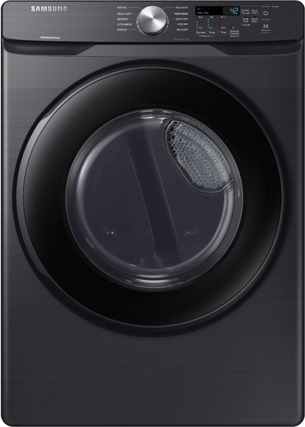 Samsung Electric Dryer with Sensor Dry - Black Stainless Steel 7.5 cu. ft.