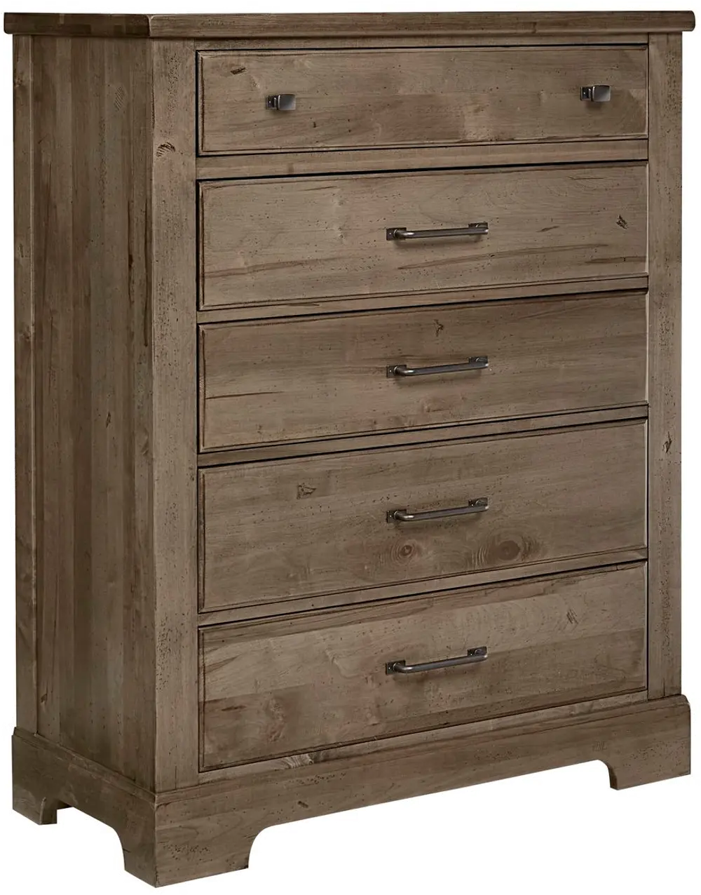 Rustic Trail Stone Gray Chest of Drawers-1