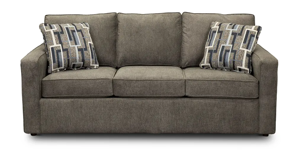 Norris Graphite Gray Casual Queen Sleeper Sofa-1