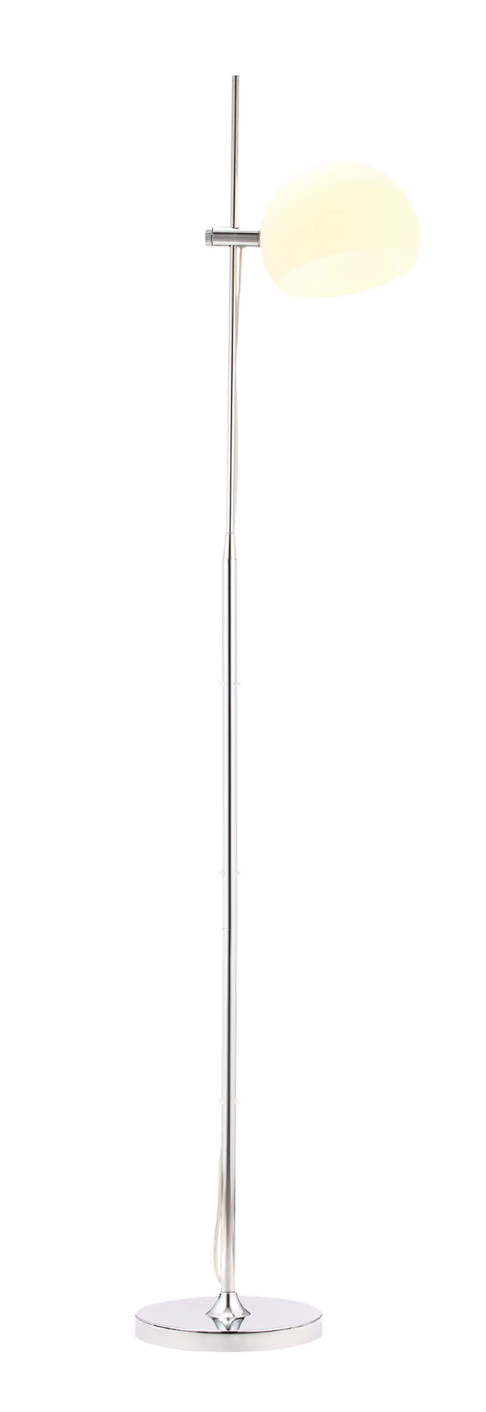 Modern Frosted Glass and Chrome Floor Lamp - Astro-1