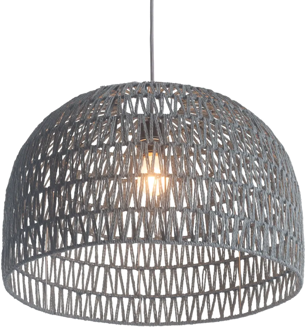Modern Gray Ceiling Lamp - Paradise-1
