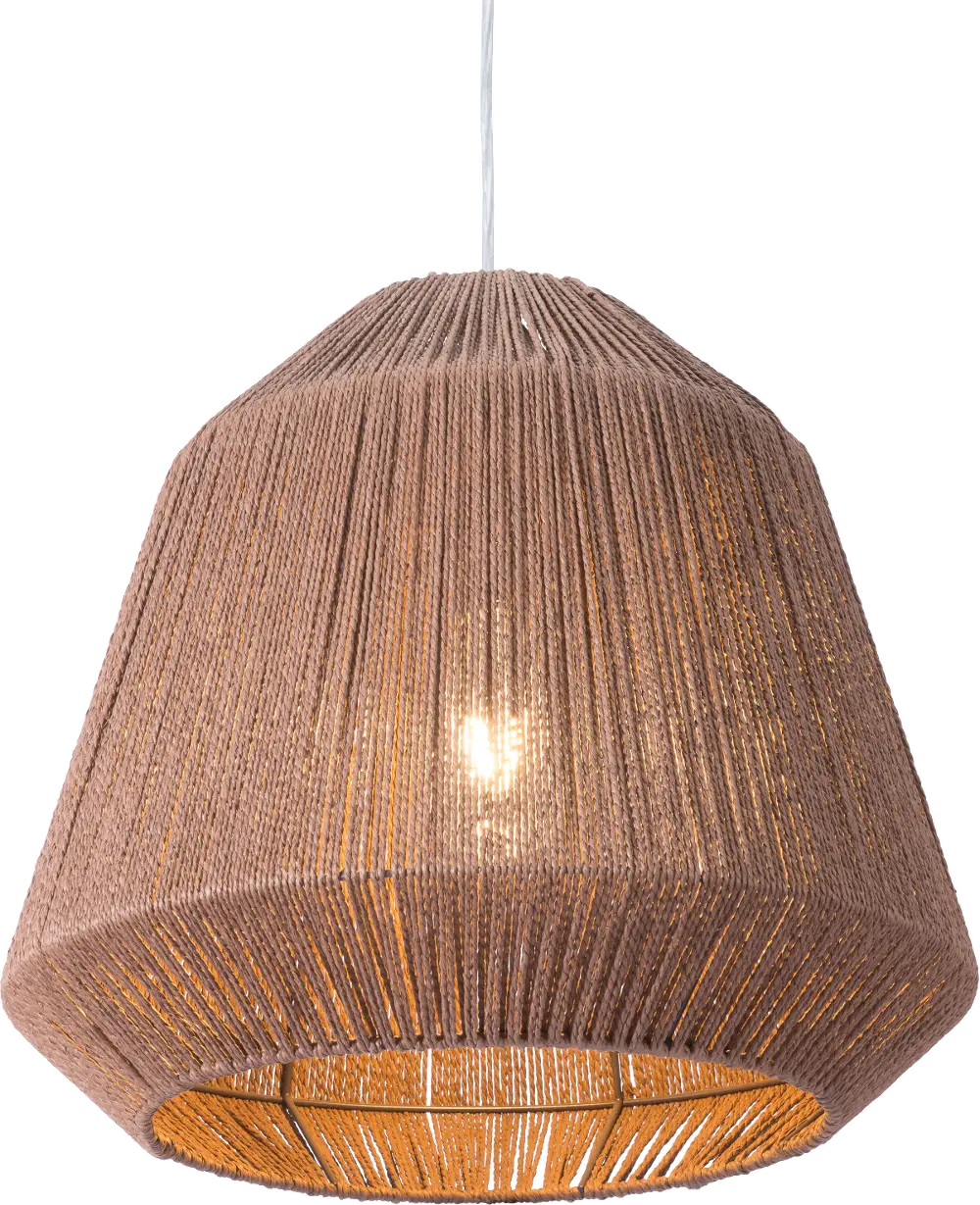 Transitional Brown Ceiling Lamp - Impala-1