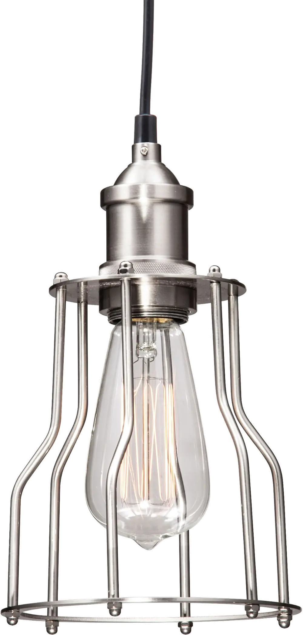 Modern Nickel Ceiling Lamp - Adamite-1