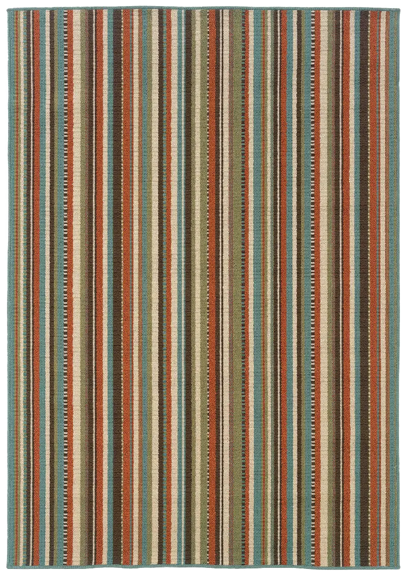 8 X 11 Large Green Blue And Orange, 8 By 10 Rugs In Inches