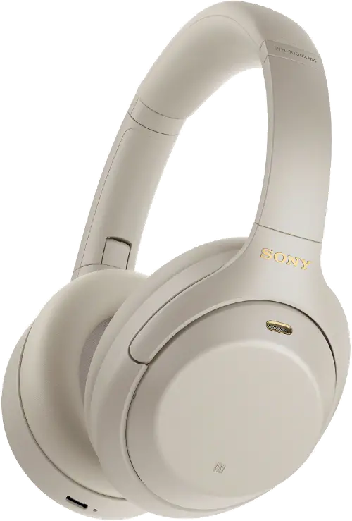 Sony Wireless Noise-Cancelling Headphones - Silver | RC Willey