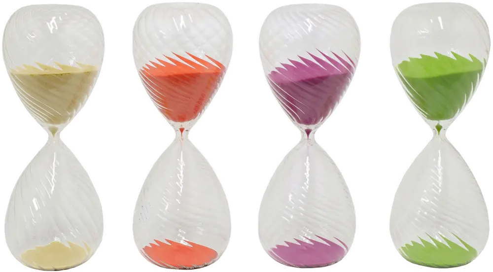 Assorted Multi Color Sand Hourglass Timer-1